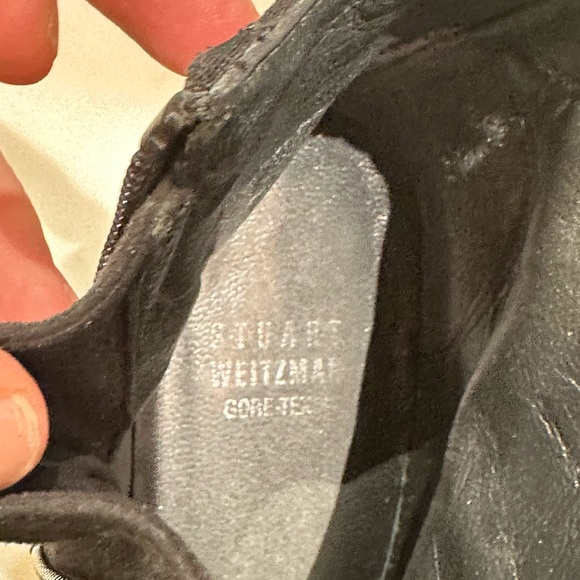 Stuart Weitzman heeled ankle boots with buckle - Picture 3 of 10